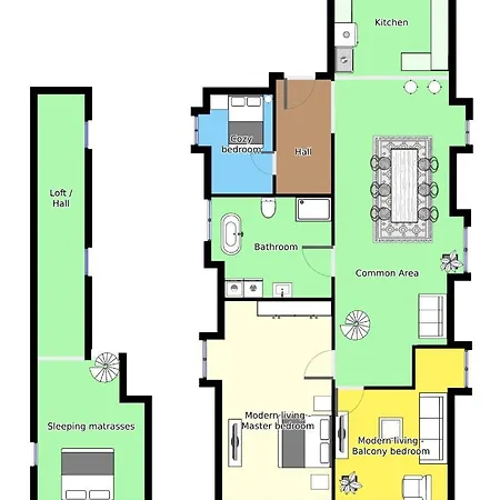Aday - 3 Bedroom - Modern Living - Center *